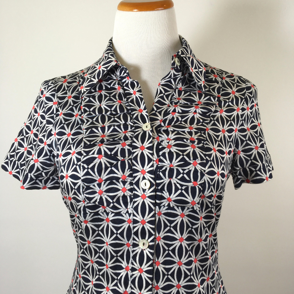 Trina Turk shift shirt dress